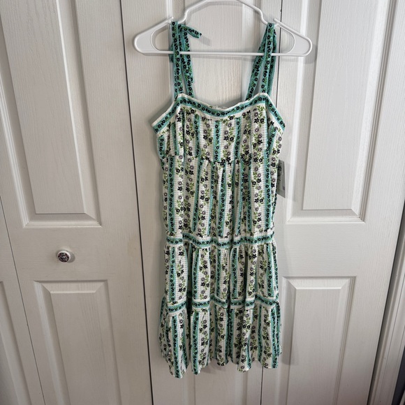 Maison Tara floral lined midi dress size 6 - Picture 2 of 10